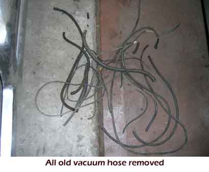Old Vacuum Hoses